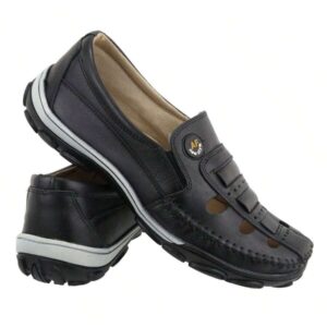 Sapatilha Mocassim Masculino em Couro Legítimo